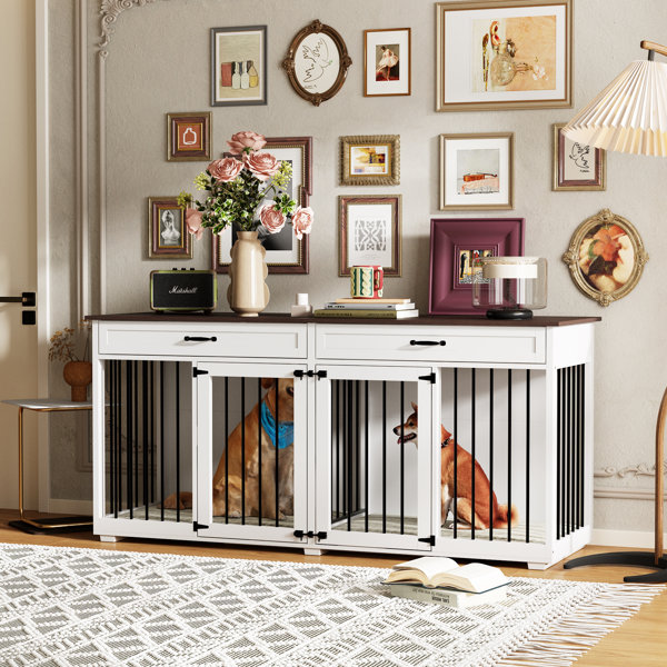 Dog house cabinet best sale